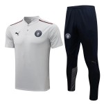 Manchester City Polo Za Trening 2022-23 Svijetlo Siva
